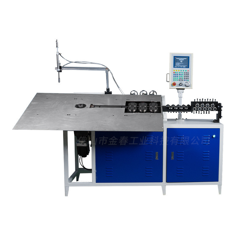 2-6遮阳板线机汽车配件门锁扣弯框机座椅挂钩线材折弯机弯成型机