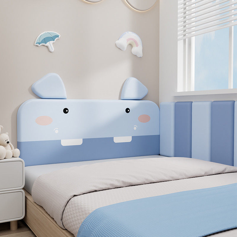 榻榻米软墙围贴儿童房床头靠垫板软自粘防撞墙贴卡通靠背定制,家装主材,背景墙软包,淘宝优惠券,粉丝福利购,淘宝优惠卷