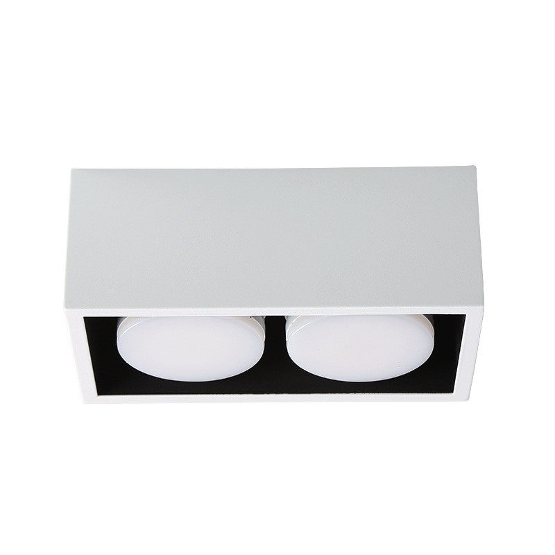 led明装筒灯方形单头免开孔吸顶天花灯gx53斗胆灯四头无主灯客厅,家装灯饰光源,明装筒灯,淘宝优惠券,粉丝福利购,淘宝优惠卷