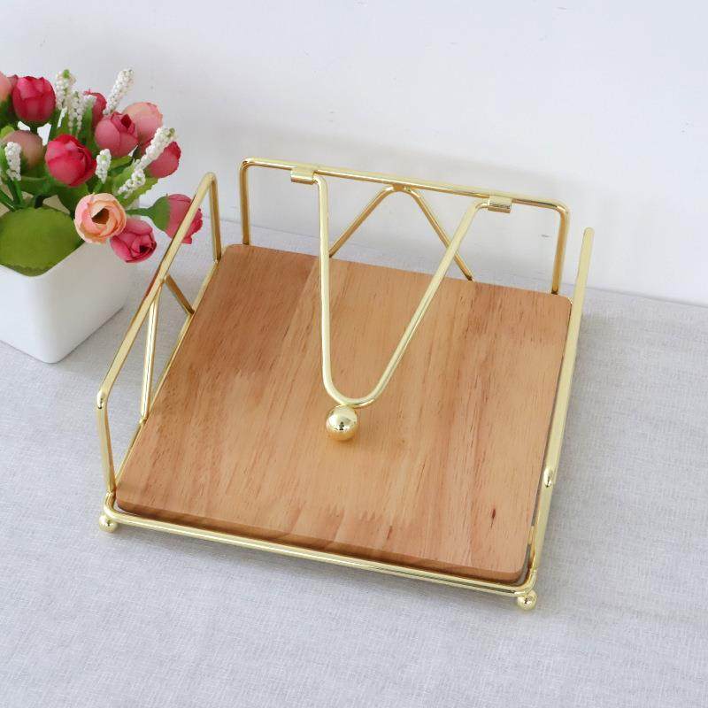 铁艺纸巾盒方形纸巾架酒店咖啡厅餐厅餐巾架餐桌方形纸巾收纳架,收纳整理,纸巾盒,淘宝优惠券,粉丝福利购,淘宝优惠卷