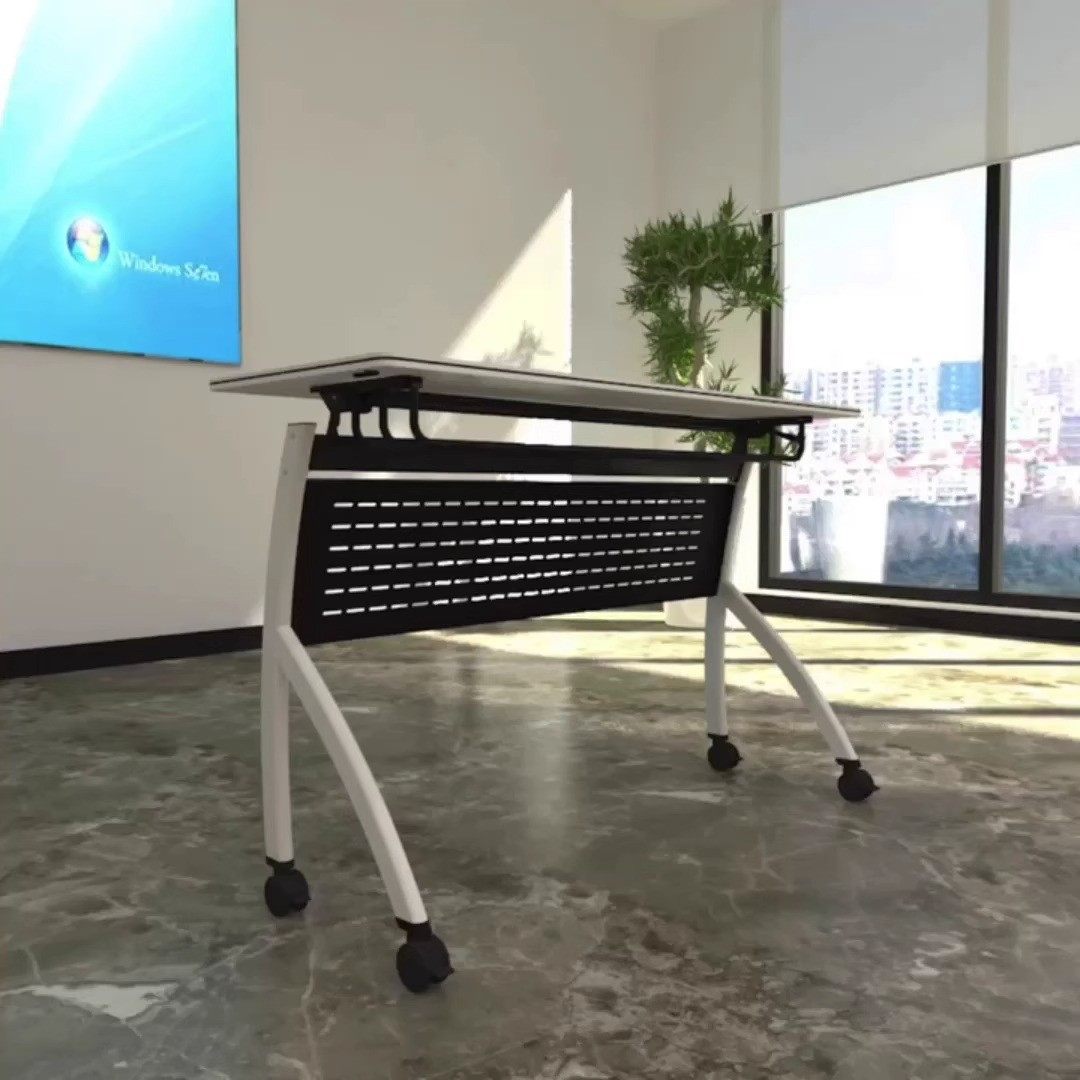 培训桌椅多功能移动组合会议折叠桌办公会议桌长条桌教育机构课桌