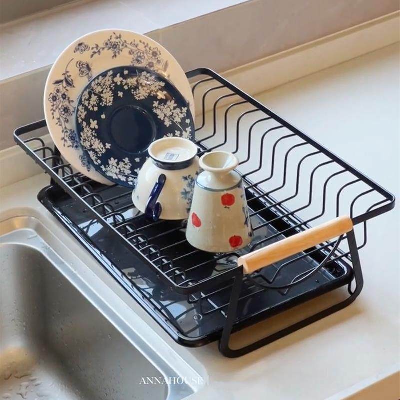 厨房碗碟沥水架家用台面碗筷柜滤水置物架大容量水杯收纳筐收纳篮,厨房/烹饪用具,碗架,淘宝优惠券,粉丝福利购,淘宝优惠卷
