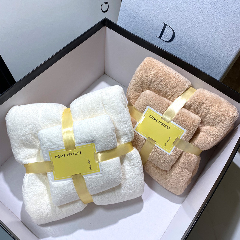 敲墙吸水|纳米高密珊瑚绒浴巾超强吸水柔软干发毛巾儿童洗澡速干