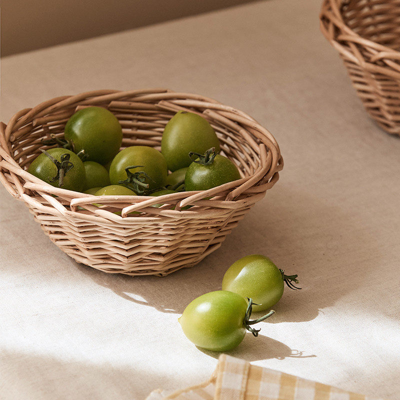 柳编藤编收纳篮厨房放葱姜姜蒜收纳筐竹编织小篮子鸡蛋篮置物筐,收纳整理,其他收纳篮,淘宝优惠券,粉丝福利购,淘宝优惠卷