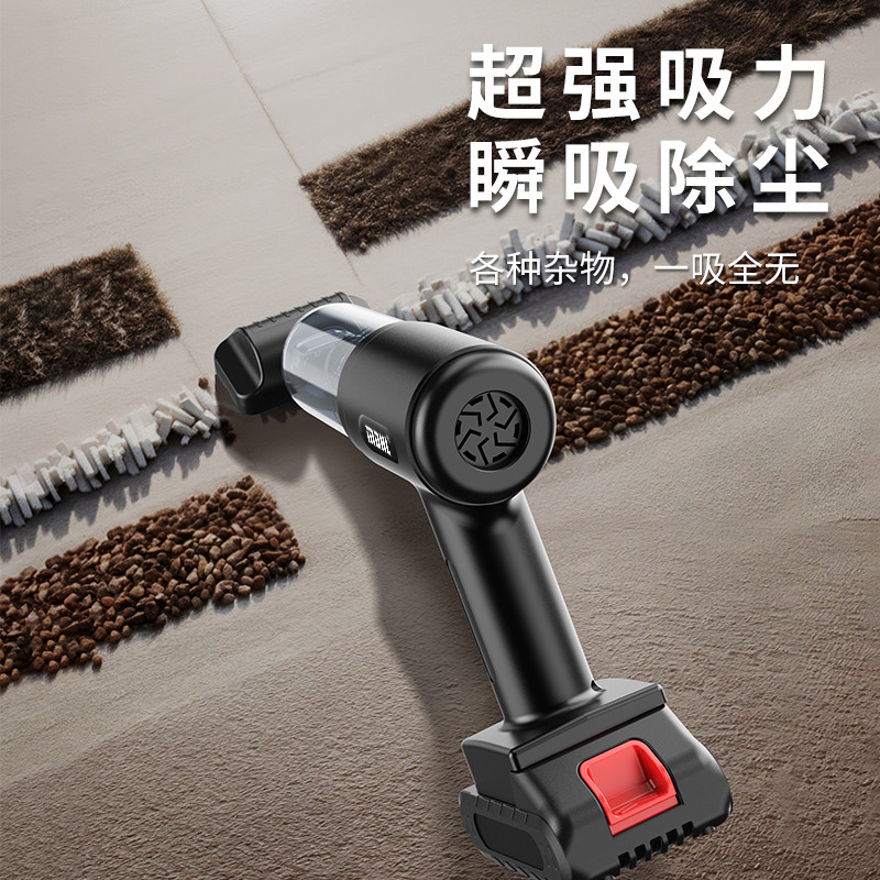 车载吸尘器车用无线充电汽车家用大吸力车内手持小型大功率锂电池