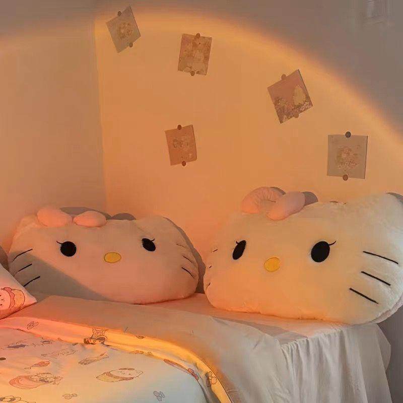 毛绒猫咪抱枕靠枕宿舍大靠背垫汽车可爱女生沙发座椅护腰,居家布艺,靠垫/抱枕,淘宝优惠券,粉丝福利购,淘宝优惠卷
