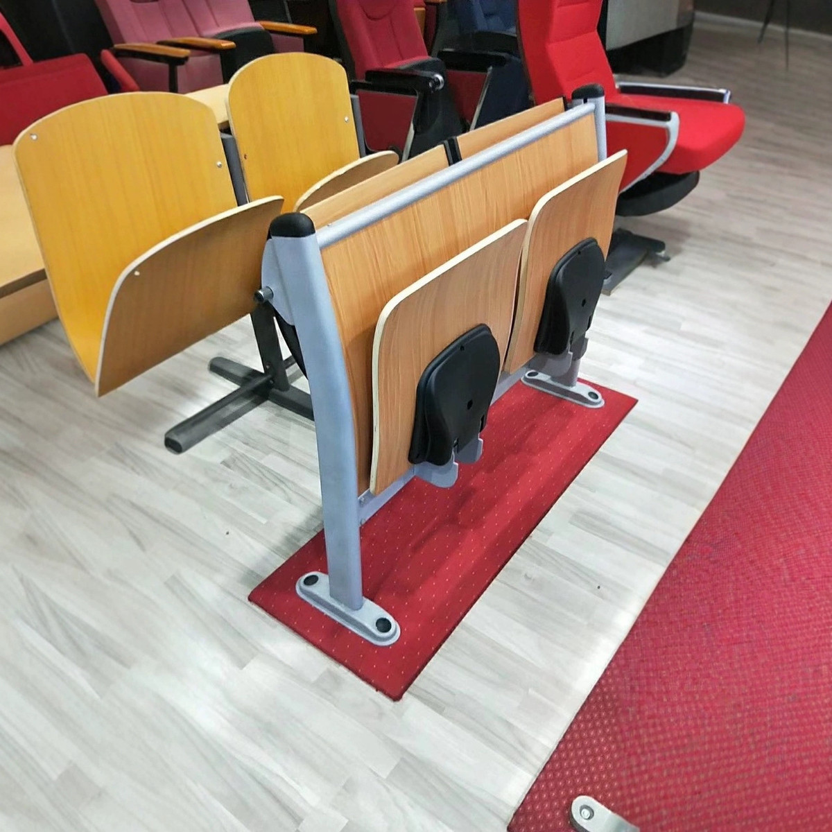 阶梯教室排椅课桌椅剧院座椅礼堂椅排椅会议室椅影院椅报告厅座椅
