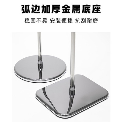黑色橱窗身平胸模特道具女服装店扁半身人偶假人体模特展示架全身