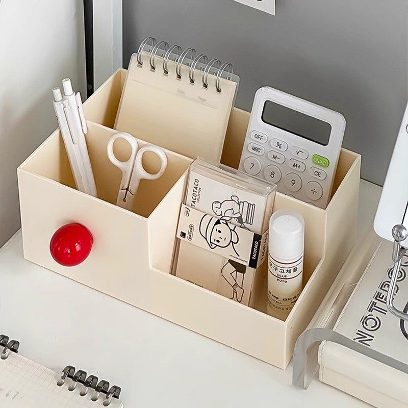 学生文具杂物分格整理盒女生办公室工位上置物架长方形桌面收纳盒,收纳整理,桌面收纳盒,淘宝优惠券,粉丝福利购,淘宝优惠卷