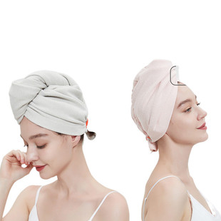 2025新款免吹干发帽吸水速干包头发毛巾女擦洗浴帽薄款夏季超薄