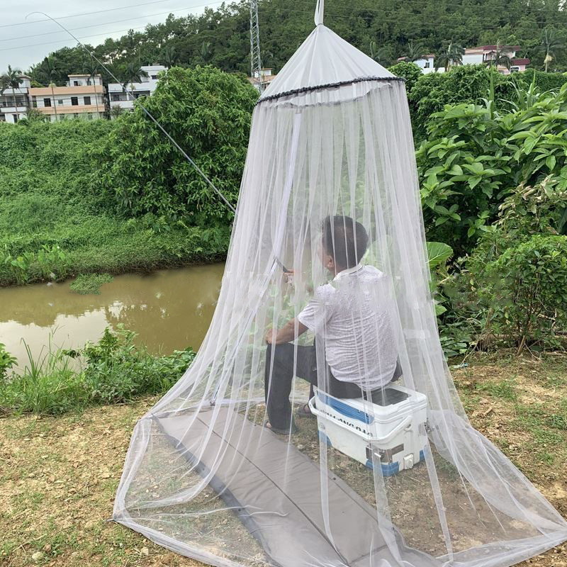 雨便携户外蚊帐秉帐篷蚊帐网可折叠随身携带免安装室外露营野外钓
