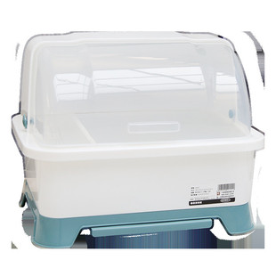 大号厨房碗碟收纳架带盖放餐具的碗架置物柜子用沥水碗筷收纳盒