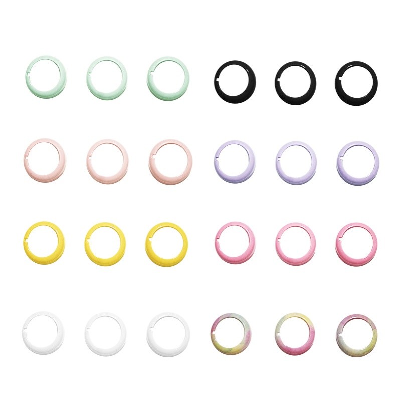 适用于五菱宏光电动车内饰改装马卡龙空调音响旋钮圈装饰配件