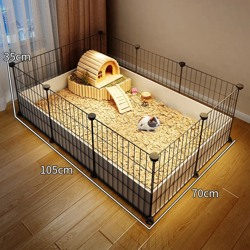豚鼠荷兰猪笼子超大自由空间diy别墅小室内家用6sy