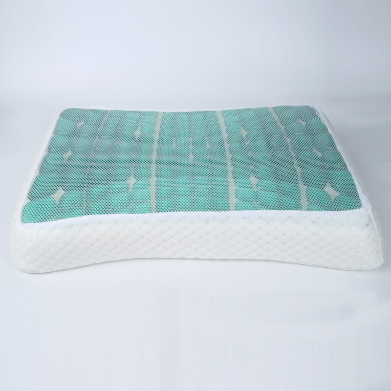 凝胶记忆棉枕头定制回弹枕芯单人成人枕夏季家用记忆枕头慢