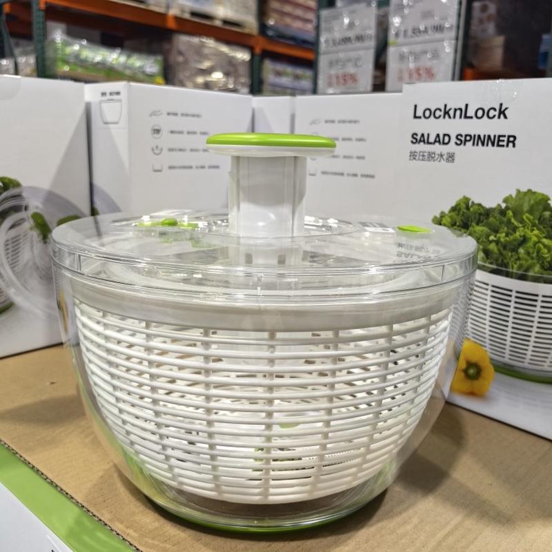 LocknLock蔬菜脱水器沙拉甩水甩干机家用果蔬沥水菜篮开市客代购