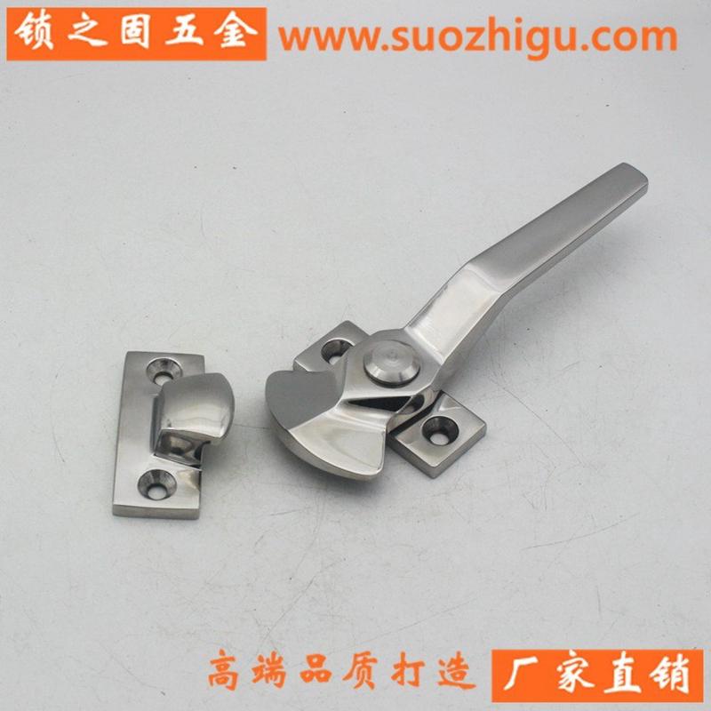 不锈钢把手压紧把手SBJ305工业旋转拉手烤箱设备门把手门扣锁