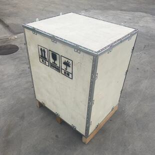 钢带钢边卡扣木箱免熏蒸可拆除重复使用木箱加工定制厂家定做