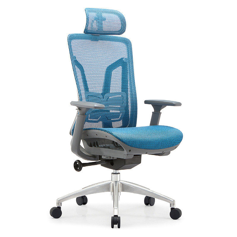 轻奢护腰舒服久坐不累人体工学椅员工家用舒适腰靠带办公电脑椅