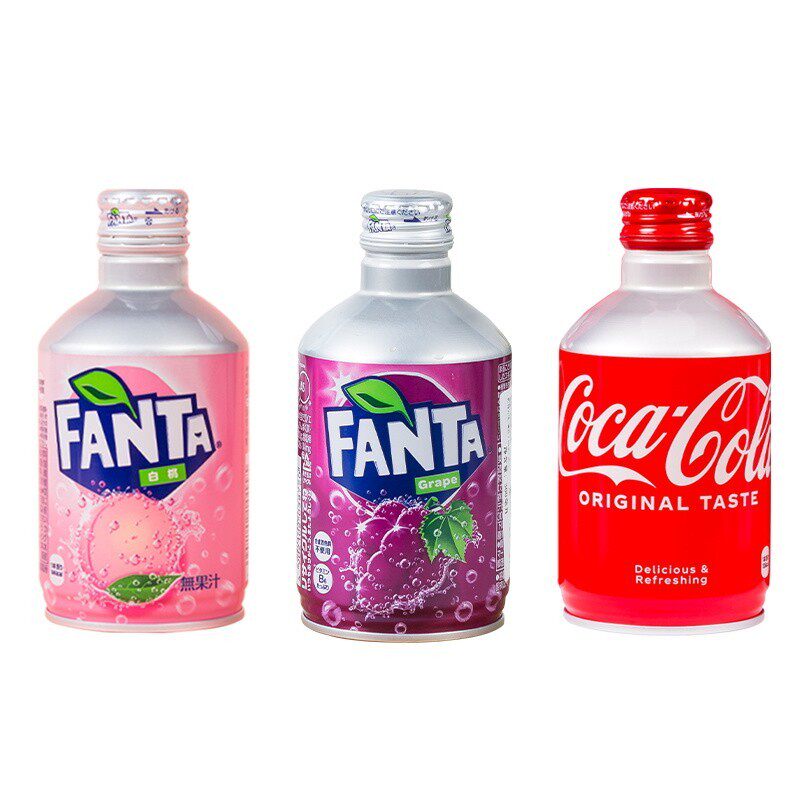 新日期原装进口可口可乐CocaCola子弹头可乐整箱铝罐罐装碳酸饮料