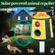 跨境新品 户外360度防水大功率太阳能超声波驱鸟器 警报驱鼠器
