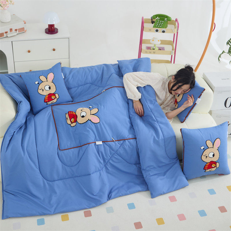 儿童抱枕被子两用可爱车载沙发靠垫办公室午休枕头学生宿舍空调被,居家布艺,抱枕被,淘宝优惠券,粉丝福利购,淘宝优惠卷