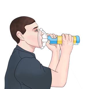 呼吸训练器窒息急救援面罩人工心肺装置ChokingEmergencyDevice