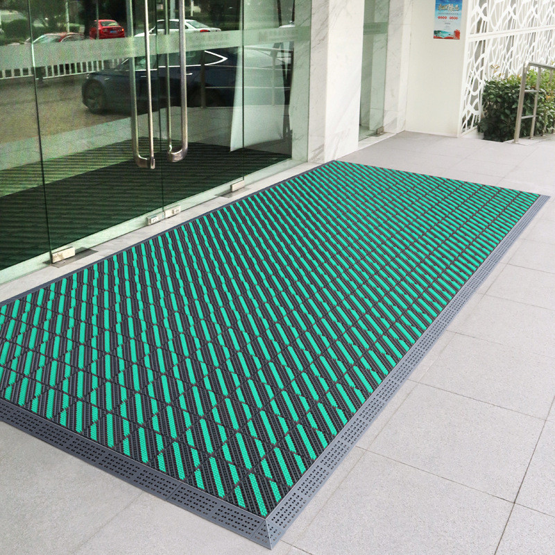 三合一地垫接进拼大门地毯家用别墅防水放滑除尘抗压商用入户门垫