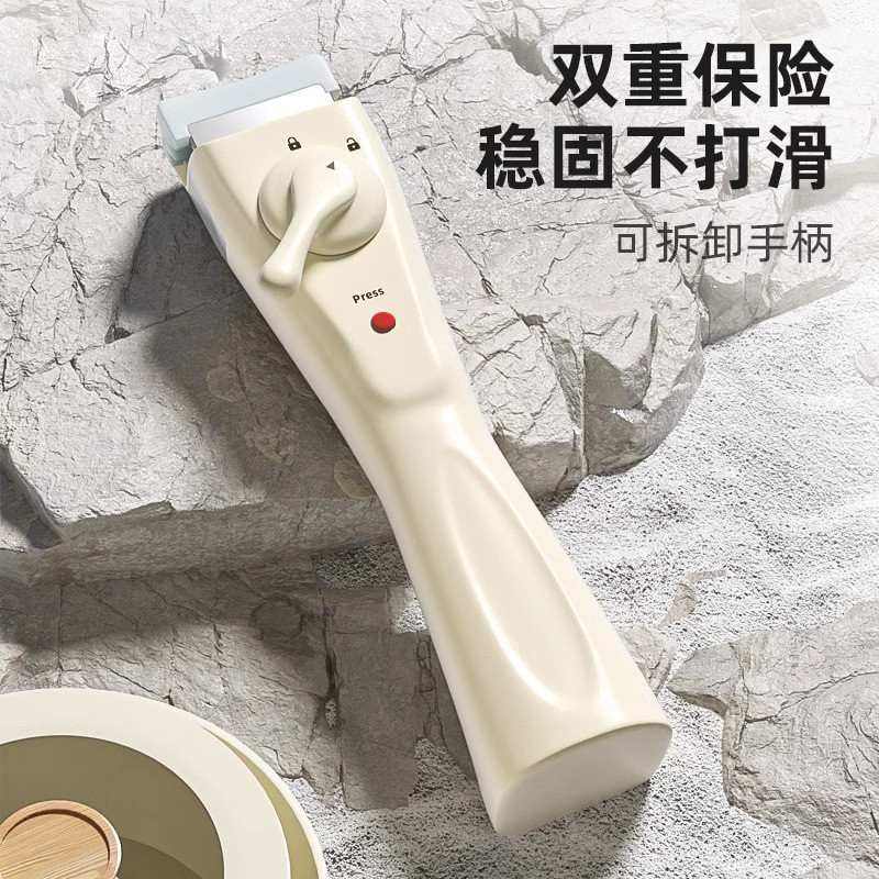可拆卸手柄不粘锅户外锅具平底锅把手炒锅配件防烫万能锅柄耐高温
