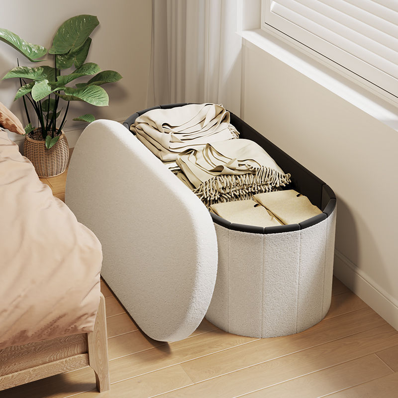 收纳凳储物凳折叠收纳箱可坐人多功能整理箱家用大容量换鞋沙发凳