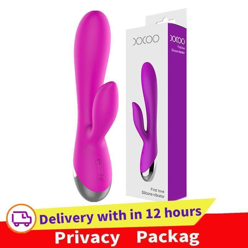 10 Speed G Spot Vibrator USB Rechargeable Powerful Dildo Rab