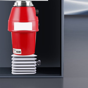 励贝厨房垃圾处理器减震支架缓震厨余机支撑架承重托架硅胶底座