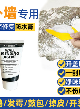 补墙膏墙面修补白色修复神器防水防潮防霉腻子膏墙壁裂缝涂鸦遮盖