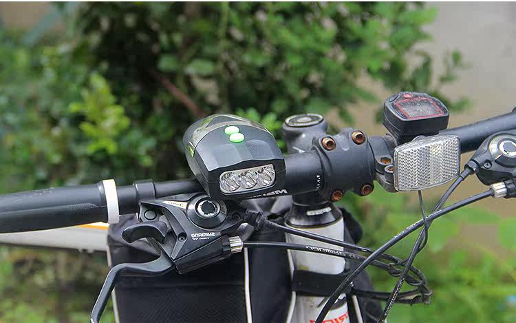 Eclairage pour vélo AISONG - phare - Ref 2401564 Image 4