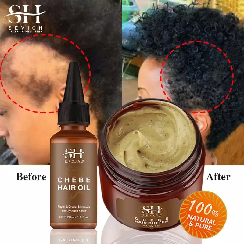 African Fast Hair Growth Traction Alopecia Chebe Hair Mask