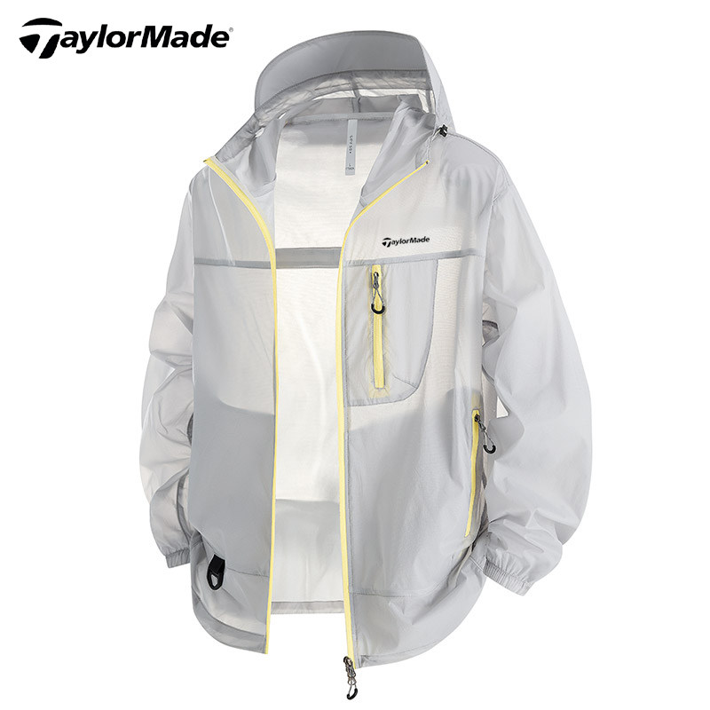 TaylorMade泰勒梅高尔夫服装防晒衣男防水防风女运动golf雨衣新款