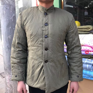 老式 全新土灰色78式 棉花棉裤 冬季 棉内胆保暖防寒老年棉服 棉袄棉裤