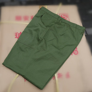 冬季 寬松男工裝 加厚軍迷褲 帶屁兜勞保褲 滌卡單褲 褲 真品老式 作訓(xùn)褲