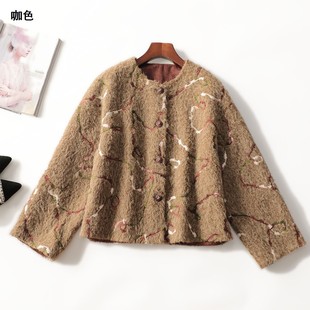 长袖 女中长款 单排扣清仓 冬外套 247565