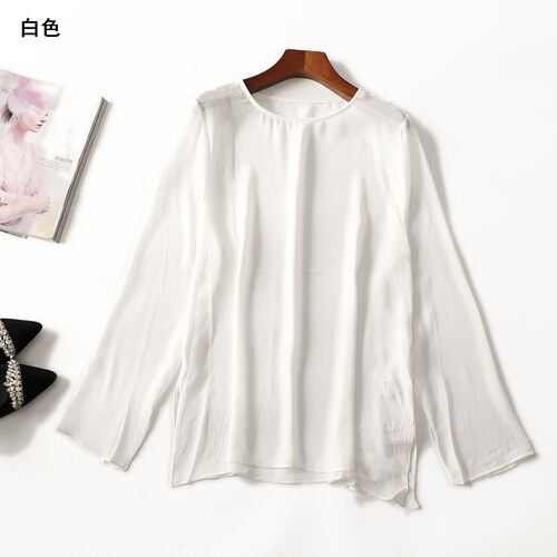 248649 春上衣 女中长款长袖套头.M.L.XL