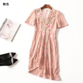 套头短袖 503165 夏长款 连衣裙