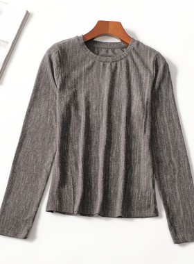 413560 春中长款套头长袖上衣