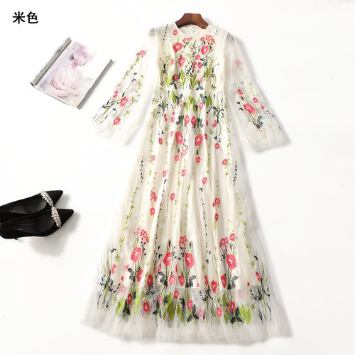248877 春连衣裙 深圳女加长款长袖套头.S