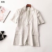 西装 407882亏本清货推荐 品质贼好南油原创更高货纯内翻领短袖