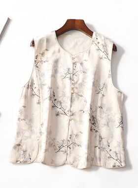 248976 春马夹 女中长款无袖单排扣.3XL.4XL.2XL