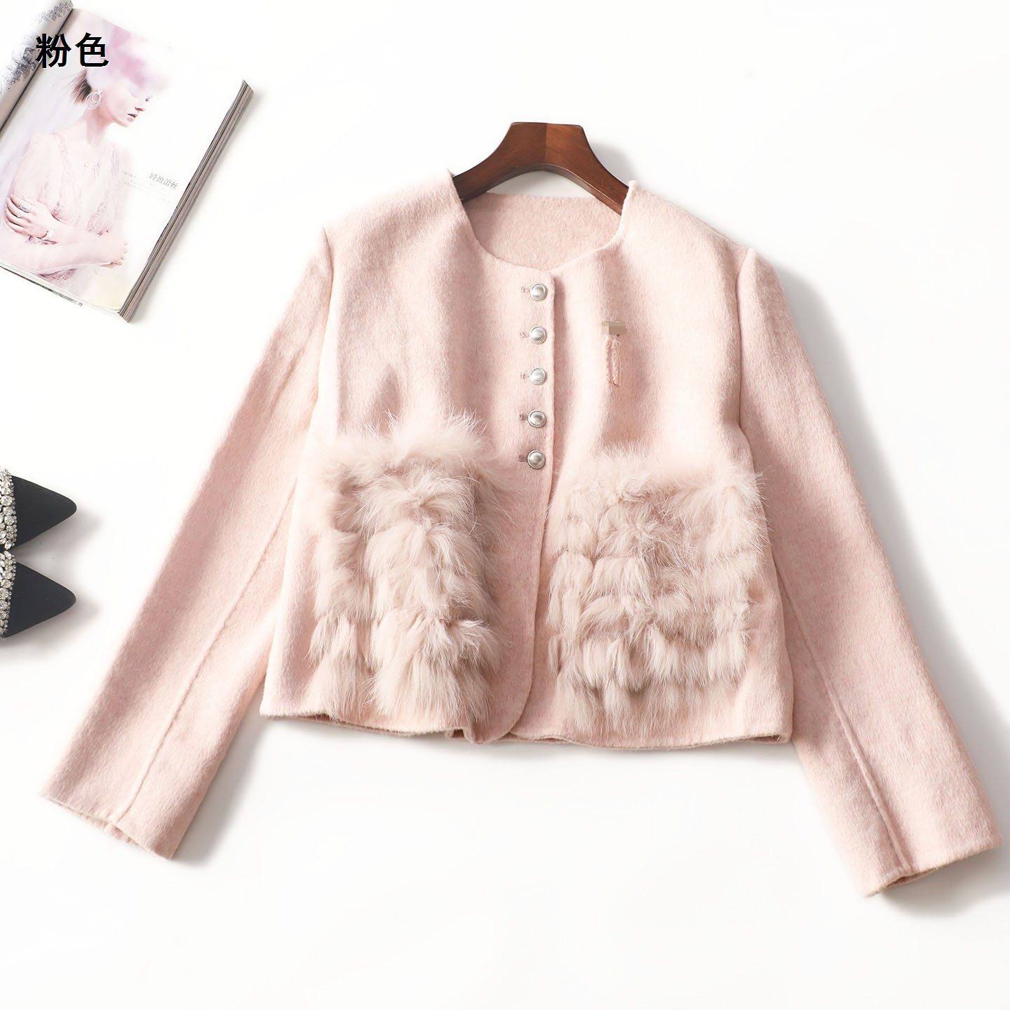 247849 冬双面呢大衣 女短款长袖单排扣清仓,女装/女士精品,毛呢外套,淘宝优惠券,粉丝福利购,淘宝优惠卷