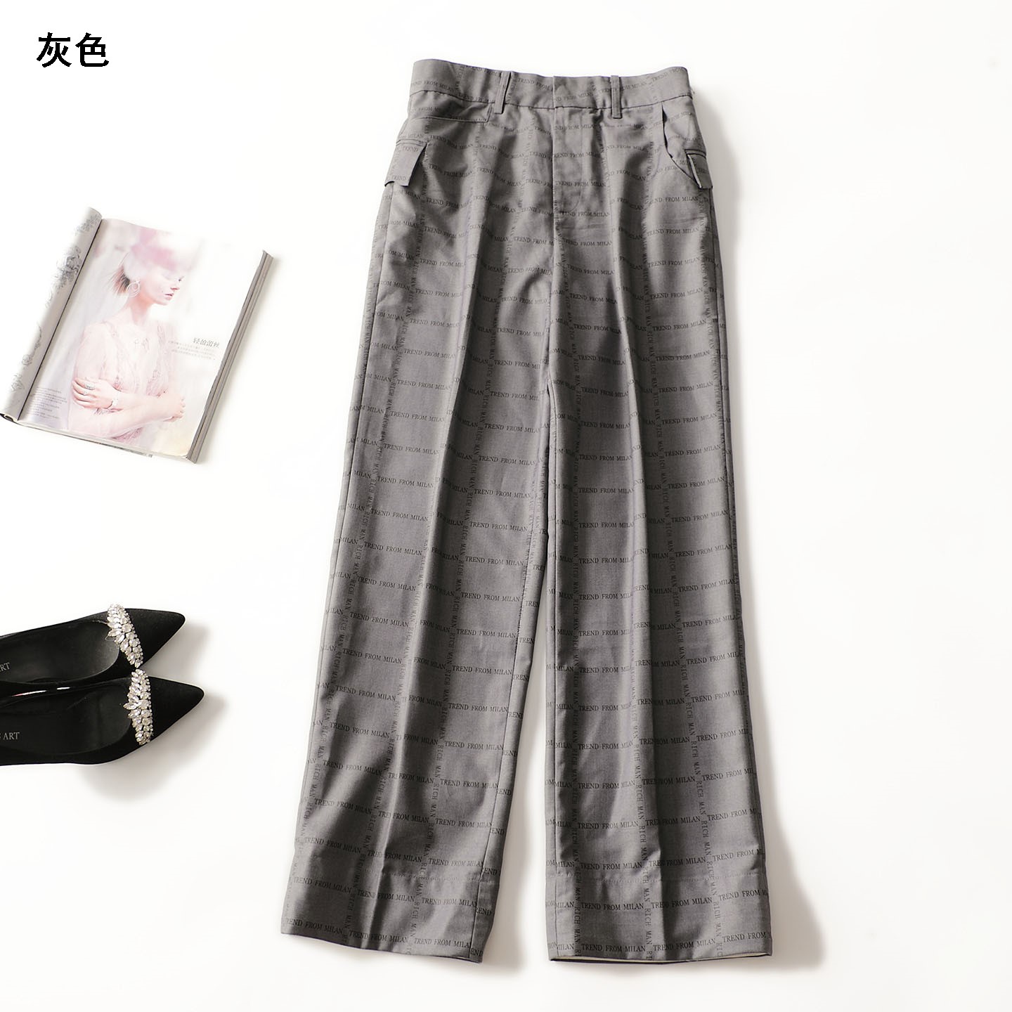 503389 秋休闲裤 女长款清仓