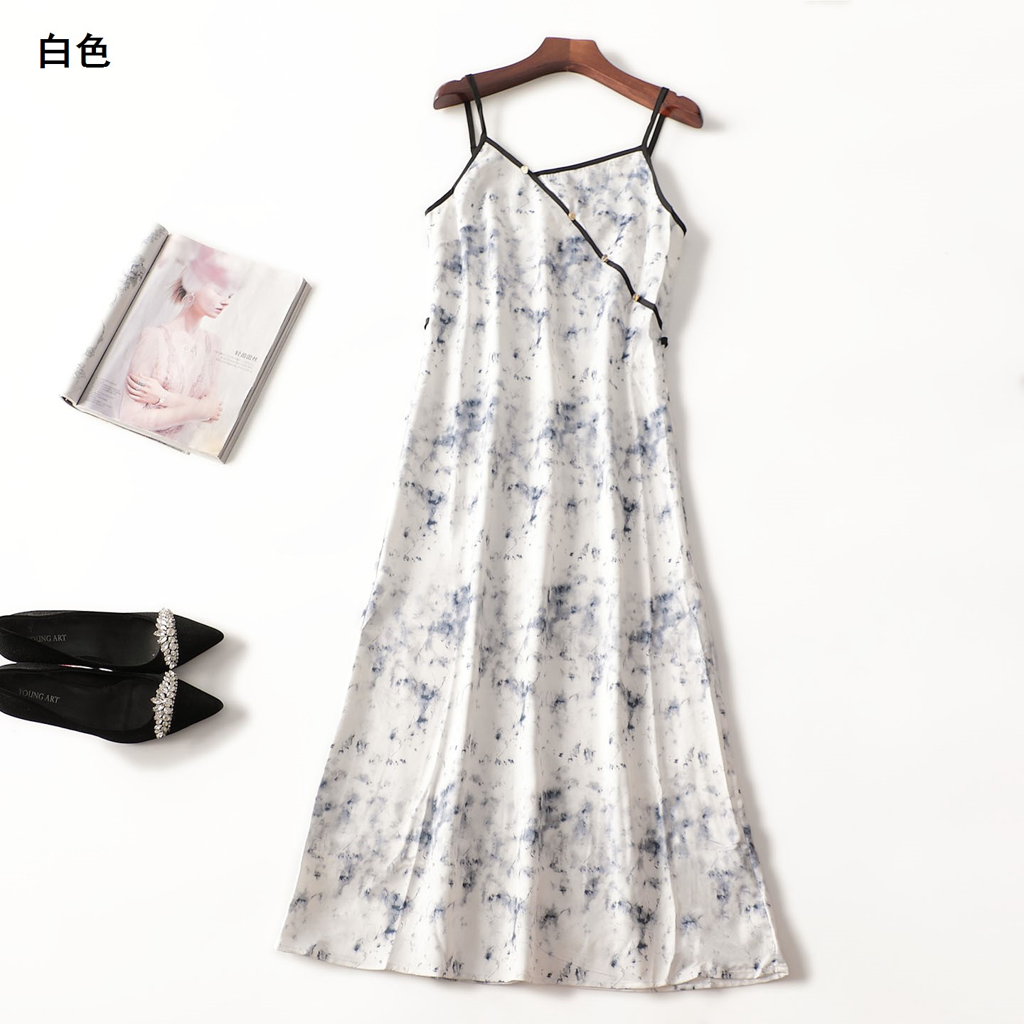 246682 夏连衣裙 女加长款套头清仓