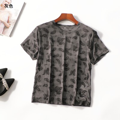 414935 夏T恤 女中长款短袖套头.XL.2XL.3XL.4XL