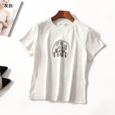 414391 夏T恤 女中长款短袖套头.M.L.XL.2XL.3XL